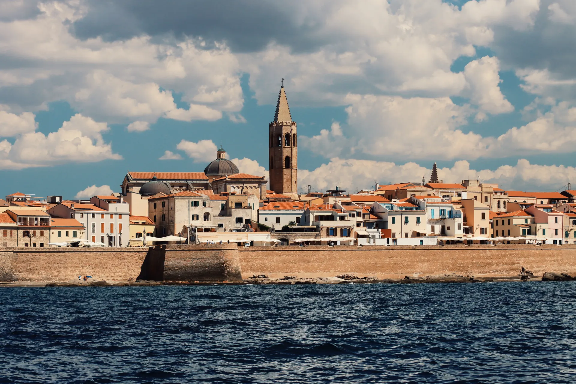 El paseo marítimo de Alghero