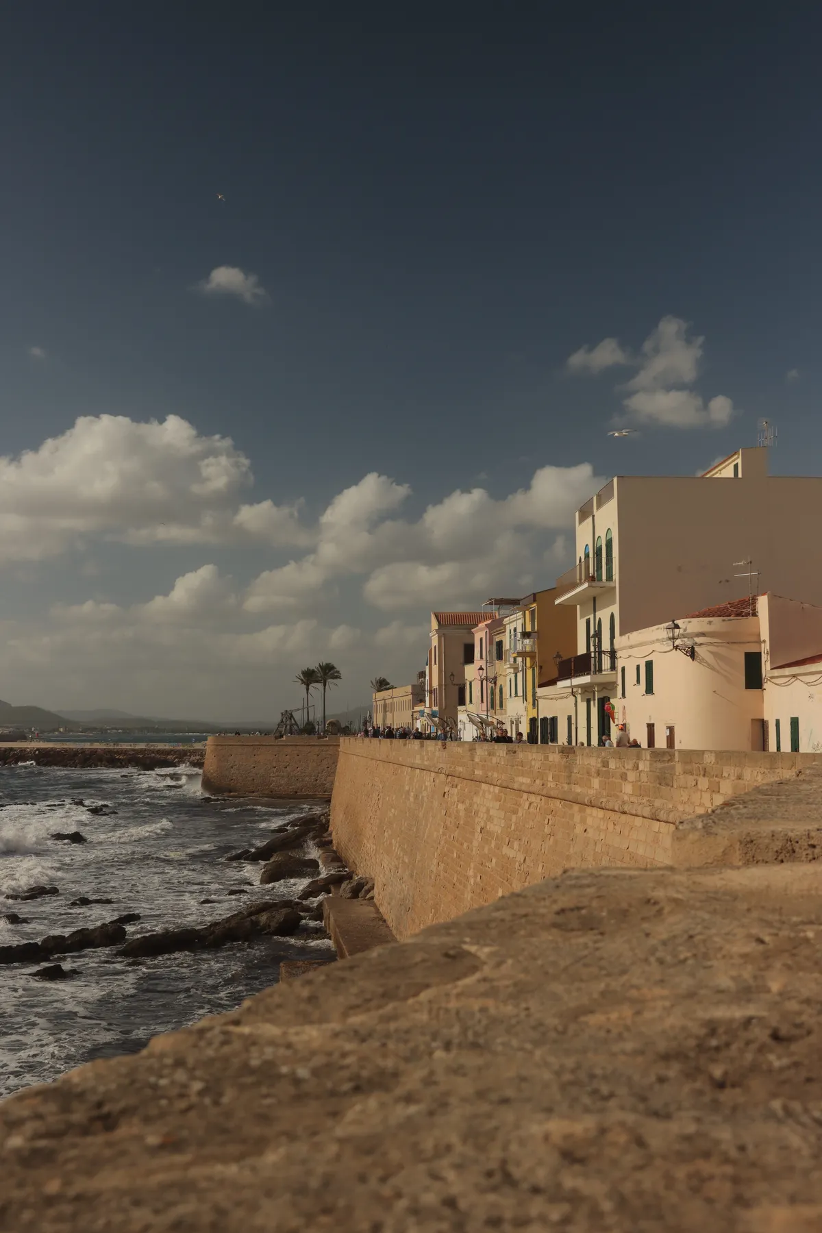 Los bastiones y el paseo marítimo