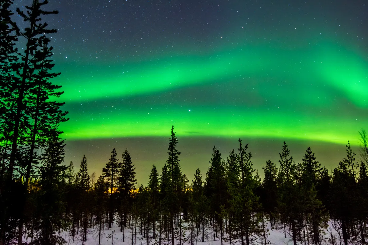 Excursión para ver auroras boreales