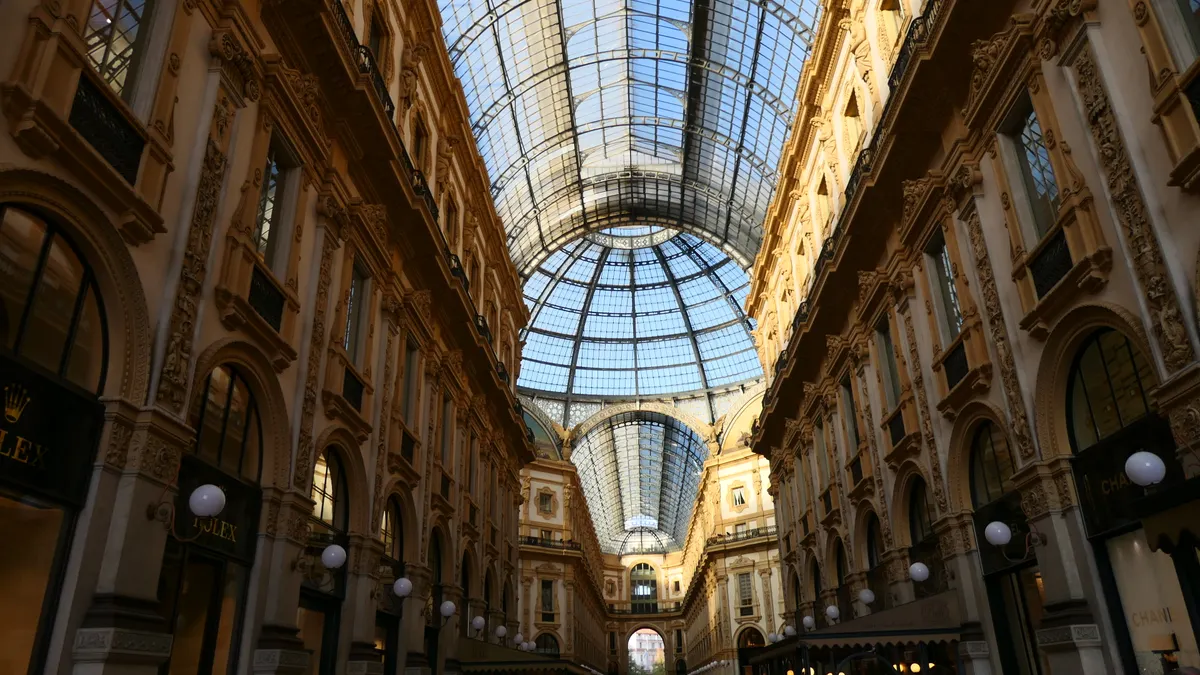 Galería Vittorio Emanuele II y la Scala