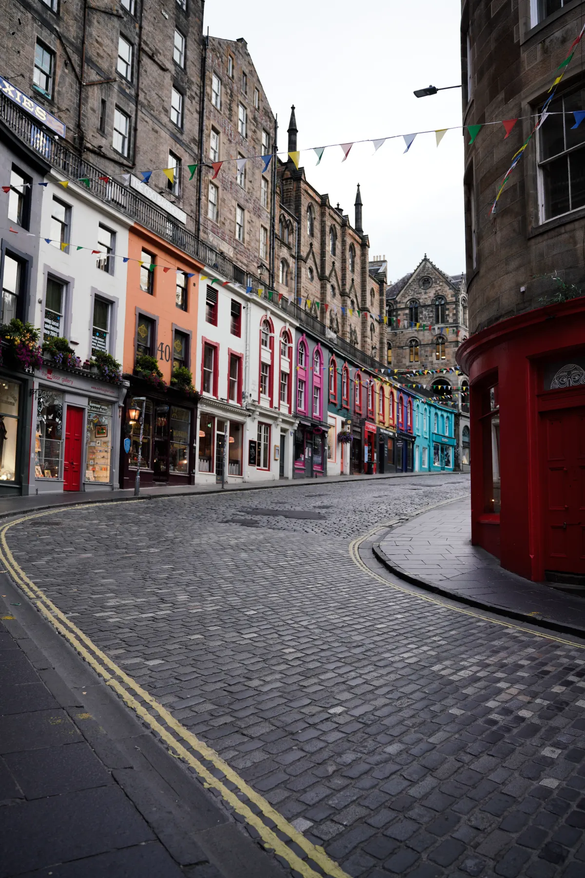 Victoria Street y Grassmarket