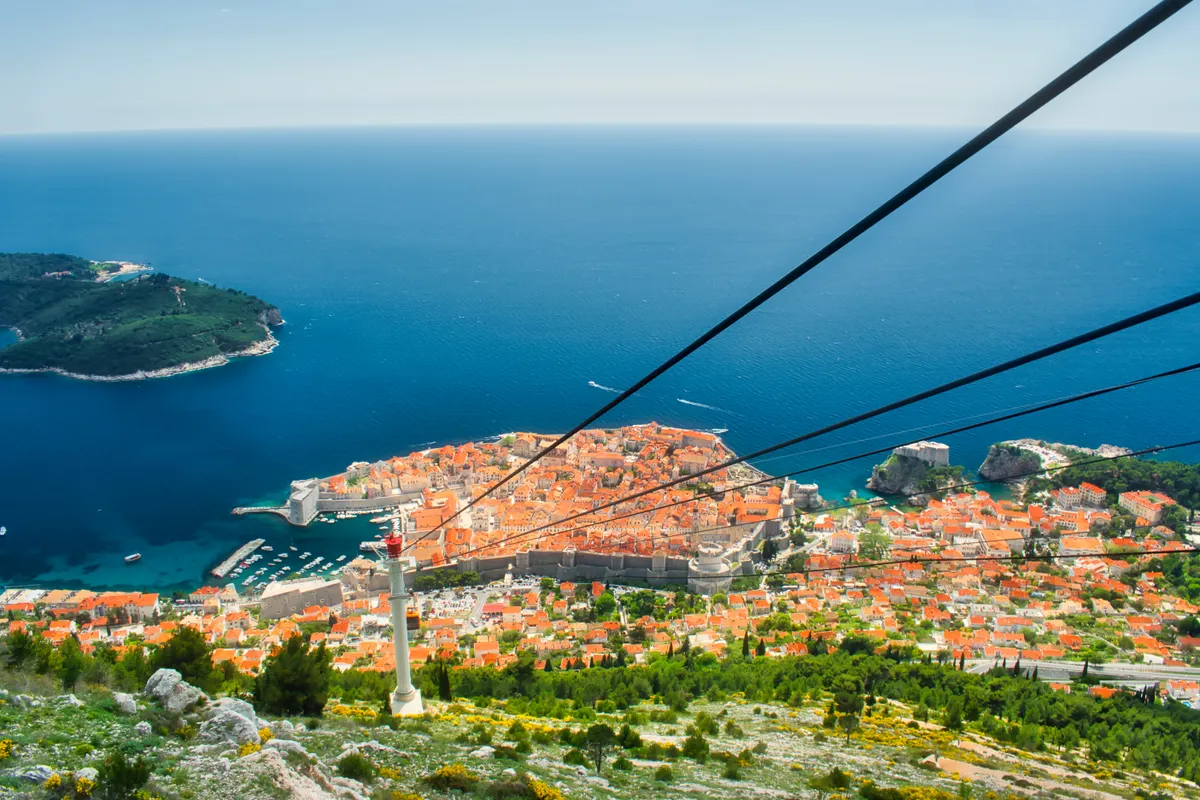 El teleférico al monte Srđ